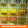 Sicherheit Anti-Fake Barcode Hologramm Aufkleber